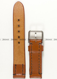 Skórzany pasek do zegarka Orient UDEWFST, 21 mm, Brązowy