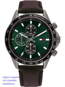 Pasek skórzany do zegarka Tommy Hilfiger 1792017 - 21 mm