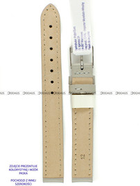Skórzany pasek do zegarka Morellato A01X0969087094CR18, 18 mm, Szary