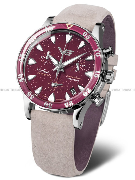 Pasek skórzany do zegarka Vostok Europe Undine VK68-515A774 - 20 mm