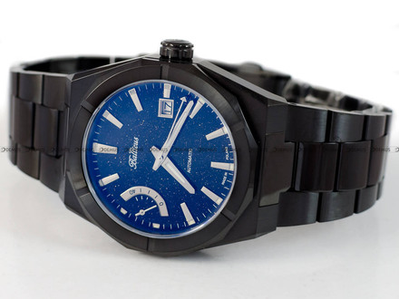 Zegarek Męski Balticus Gwiezdny Pył 40 mm z rezerwą chodu BALSDBPRBA - Dodatkowy pasek w zestawie