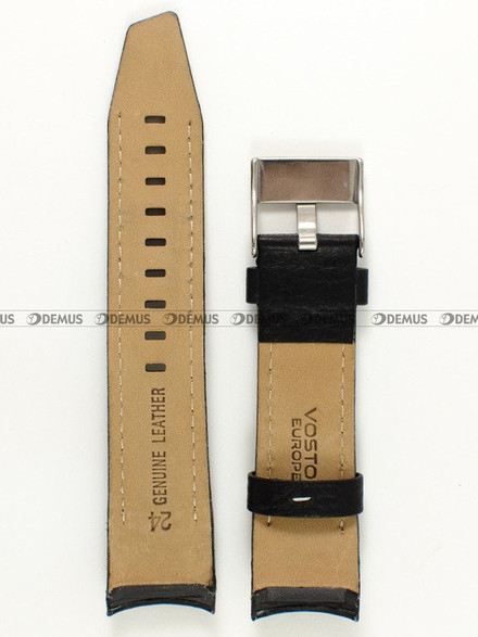Pasek skórzany do zegarka Vostok Europe Mriya NE88-5555237 - 24 mm
