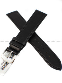 Skórzany pasek do zegarka Horido 4523.01.18S, 18 mm, Czarny