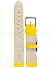 Pasek skórzany do zegarka - Fluco Chiara 205M-15-18 - 18 mm