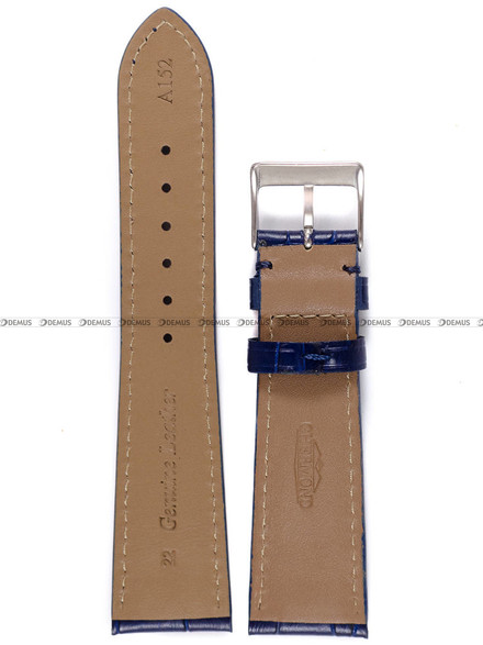 Pasek skórzany pasek do zegarka - Chermond A152.22.5 - 22 mm