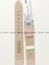Skórzany pasek do zegarka Morellato A01X5126875128CR16, 16 mm, Różowy