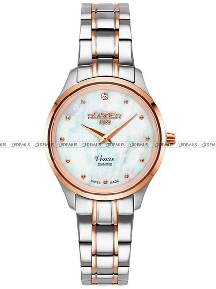 Zegarek Damski Roamer Venus Diamond 601857 49 89 20