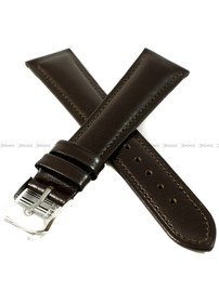 Skórzany pasek do zegarka Horido 0158.02.22S, 22 mm, Czarny
