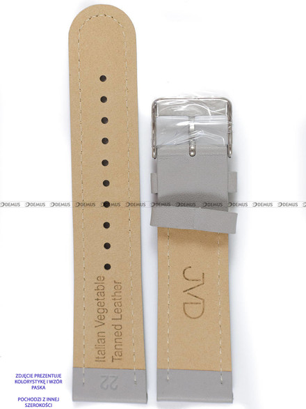 Pasek skórzany do zegarka - JVD R41614/18 - 18 mm