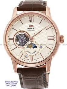 Pasek skórzany do zegarka Orient RA-AS0003S10B - UL009011P0 - 21 mm