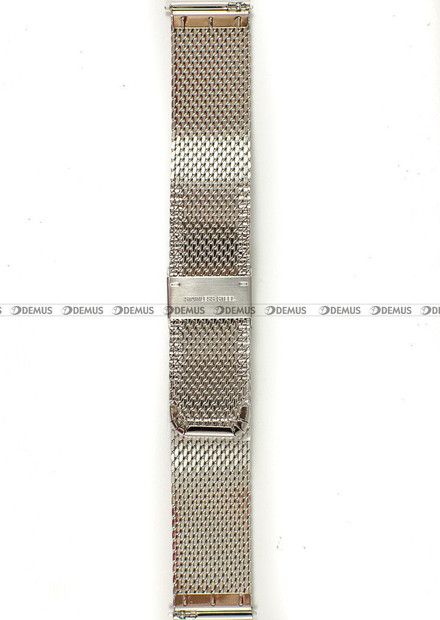 Siateczkowa (mesh) bransoleta do zegarka Timex PW2R27100, 20 mm, Srebrna