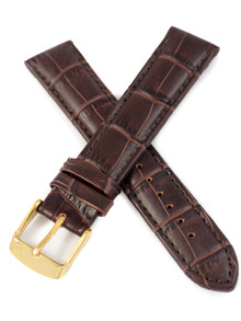 Pasek skórzany do zegarka - Adriatica PADR9.20.2-G - 20 mm