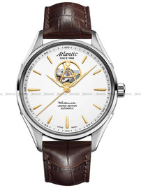 Zegarek Męski Atlantic Worldmaster Open Heart 52780.41.21G - Limitowana Edycja