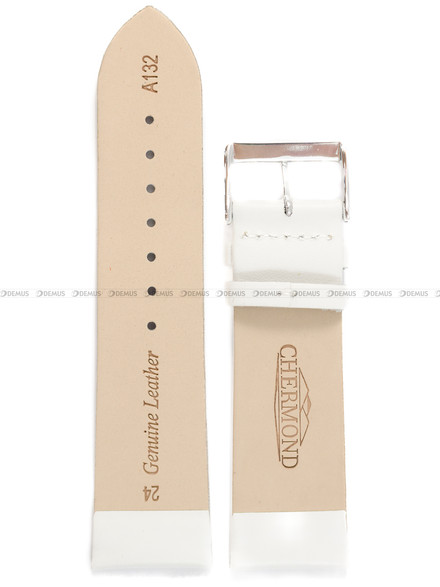Pasek skórzany do zegarka - Chermond A132.24.22 - 24 mm