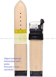Pasek skórzany do zegarka - Diloy 302.22.1 - 22 mm