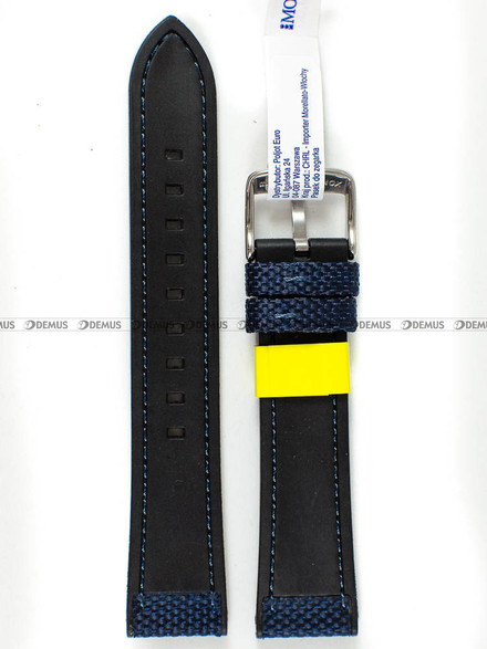 Pasek do zegarka z tworzywa Morellato A01X5122C62962CR20, 20 mm, Niebieski