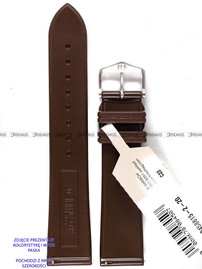Pasek kauczukowy do zegarka - Hirsch Hevea 40458815-2-22 - 22 mm