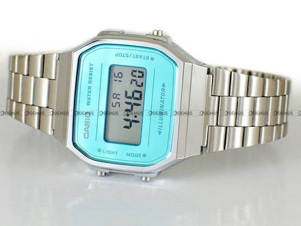 Zegarek Casio RETRO A168WEM-2EF Unisex, Kwarcowy, Elektroniczny