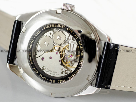 Zegarek Atlantic Worldmaster 51651.41.65G Męski, Nakręcany ręcznie, Wskazówkowy