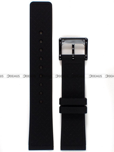 Silikonowy pasek do zegarka Tommy Hilfiger Tommy-Hilfiger-1791382, 20 mm, Czarny