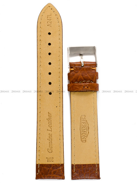 Pasek skórzany do zegarka - Chermond A247L.20.3 - 20 mm - XL