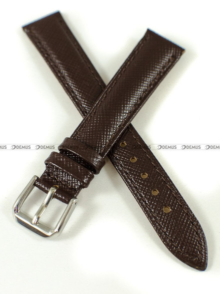 Skórzany pasek do zegarka Pacific W95.16.2.2, 16 mm, Brązowy