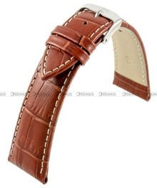 Skórzany pasek do zegarka Horido 9613.03.24S, 24 mm, Brązowy
