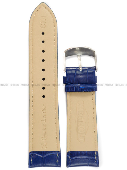 Pasek skórzany do zegarka - Chermond C101.24.5 - 24 mm