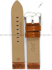 Pasek skórzany do zegarka - JVD R41010/22 - 22 mm