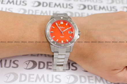 Zegarek Męski Balticus Moonfish BTMFOR orange