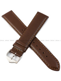 Pasek do zegarka skórzany Atlantic - PA ATL SKORA BRAZ GLADKI-M 20S2 - 20 mm