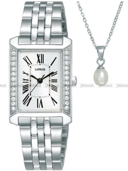 Lorus RG245YX9 Zegarek Damski - naszyjnik w zestawie