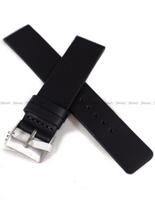 Skórzany pasek do zegarka LAVVU LSCUB20, 20 mm, Czarny