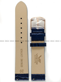 Pasek skórzany do zegarka Vostok Europe Undine VK64-515E628 - 20 mm