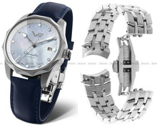 Zegarek Damski Vostok Europe Vilnele VS42-125A755B - z diamentami - Zestaw
