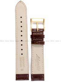 Pasek do zegarka skórzany Atlantic - PA ATL SKORA BRAZ KROK-P 20G - 20 mm