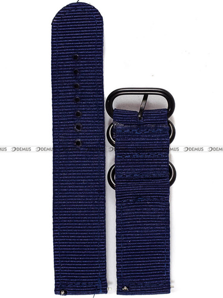 Pasek nylonowy do zegarka - Nato PN6.22.5-CZ - 22 mm