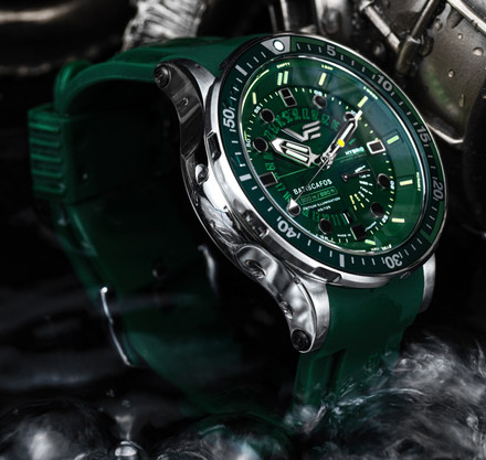 Vostok Europe Batiscafos Hybrid PX84-511A770 Zegarek Męski 
