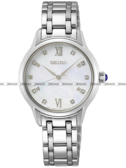 Zegarek Damski Seiko Caprice SRZ537P1 - z Diamentami