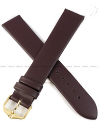 Pasek skórzany do zegarka - Hirsch Toronto 03702210-1-18 XL - 18 mm