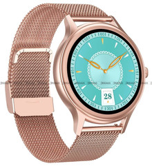 Smartwatch Pacific 18-1-RG-Pink - bransoleta i pasek w zestawie