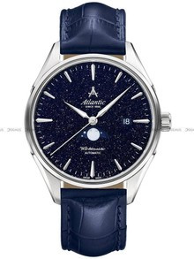 Atlantic Worldmaster Nightsky Moonphase – Niebieski Awenturyn 52783.41.91 Zegarek Męski Automatyczny