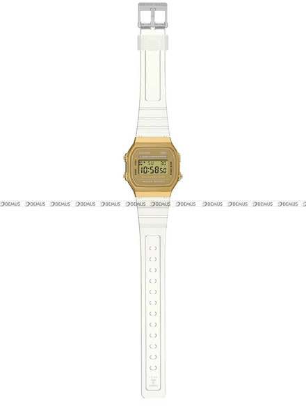 Zegarek CASIO Vintage Iconic Transparent A168XESG 9AEF
