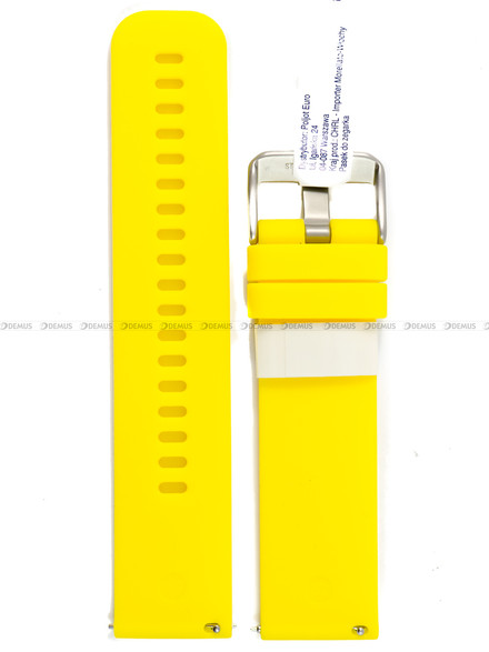 Pasek silikonowy do zegarka - Morellato A01X5654187098SB22 - 22 mm