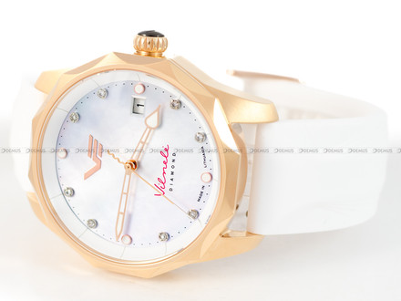 Zegarek Damski Vostok Europe Vilnele VS42-125B754BM - z diamentami - Zestaw