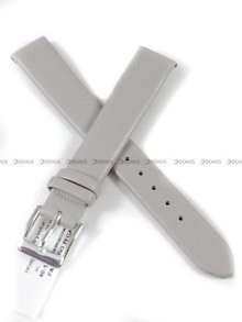 Skórzany pasek do zegarka Horido 4504.07.14S, 14 mm, Szary