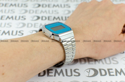 Zegarek Casio RETRO A168WEM-2EF Unisex, Kwarcowy, Elektroniczny
