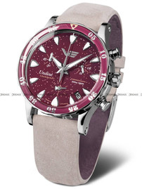 Zegarek Damski Vostok Europe Undine Cranberry VK68-515A774B - Zestaw