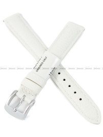 Pasek skórzany do zegarka - Rochet Boston 6020402 - 14 mm - Biały
