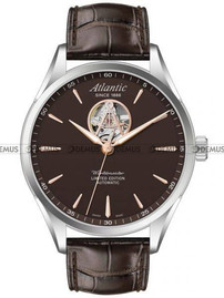Zegarek Męski Atlantic Worldmaster Open Heart 52780.41.81R - Limitowana Edycja